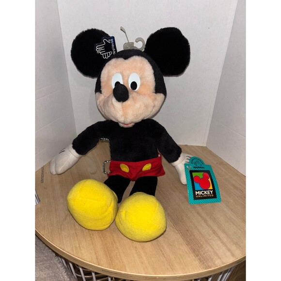 Disney Other - Vintage 1990s Mickey Mouse Applause plush 12 inch Classic Mickey